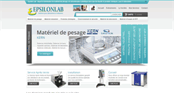 Desktop Screenshot of epsilon-lab.com